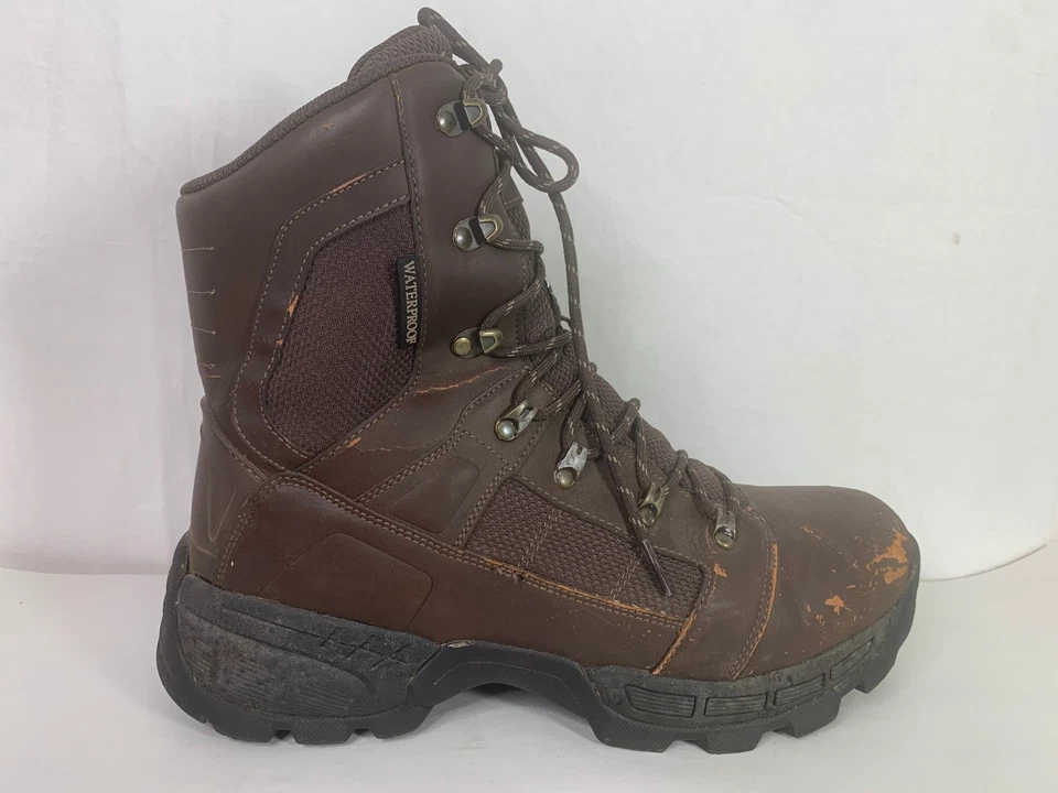 Western Chief Brown Insulated Waterproof Work Hiking Boots 2600743 Mens 11 Wide - Image 1 of 4