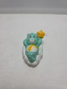 Care Bears Wish Bear 1983 Kenner AGC PVC Figura Vintage Retrò Autentica  - Foto 1 di 5