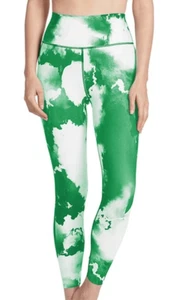 Leggings SAGE Collective Para Mujer Todos los Días Estampado de Nubes Verde Kelly Talla XS - Imagen 1 de 10
