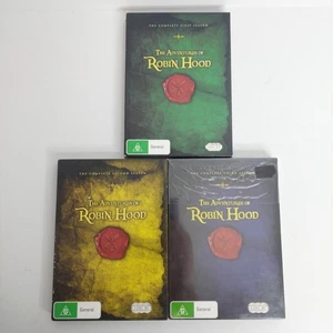 The Adventures Of Robin Hood (1955): Complete Series 1-3 DVD NTSC Region Free - Picture 1 of 8