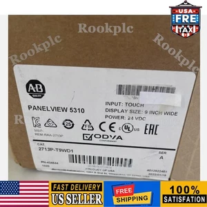 New Factory Sealed AB 2713P-T9WD1 PanelView 5310 TERMINAL 9" Touch Screen - Picture 1 of 2