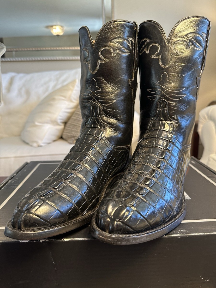 Lucchese Black Boots for Men for Sale - eBay Lucchese Black Boots for Men for Sale - eBay