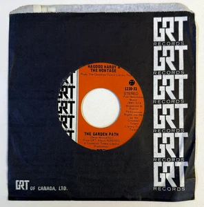 HAGOOD HARDY+THE MONTAGE The Garden Path RARE 1972 CANADA 45 Jazz Funk Psych EX+ - Picture 1 of 3