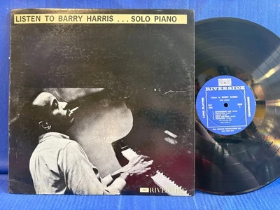 BARRY HARRIS LISTEN RIVERSIDE 392. ORIGINAL USA LP NEAR MINT - Photo 1/4