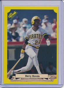 1987 Classic Update Yellow Travel Edition Barry Bonds Green Back Rookie RC #113 - Picture 1 of 2
