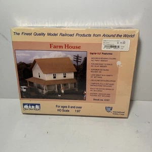 IHC HO Scale Farm House Building Kit #4107 New Sealed - Picture 1 of 6