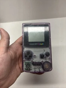 Nintendo Game Boy Color Handheld System - Atomic Purple TESTED & WORKS *CLEAN* - Picture 1 of 6