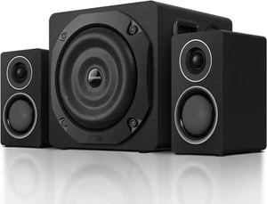 Computer Speaker with Subwoofer, 2.1 Gaming Speaker System for Desktop PC, 6.5" - Picture 1 of 7