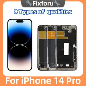 For iPhone 14 Pro Soft Hard OLED Incell LCD Display Screen Assembly Replacement - Foto 1 di 22