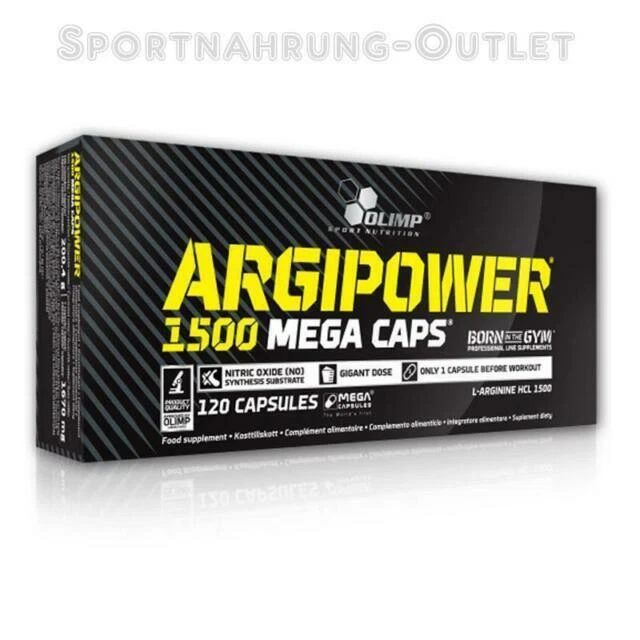 Olimp ARGI POWER 1500 MEGA CAPS 120 Kapseln