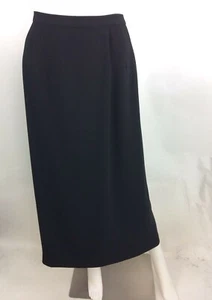 Maggie London Blouses Vintage Women Skirt Black Size 12  (38) - Picture 1 of 6