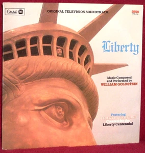 TV OST LP SEALED LIBERTY WILLIAM GOLDSTEIN 1986 CITADEL ORIG PRESS NOT CUTOUT - Picture 1 of 2