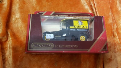 MM - Matchbox Models of Yesteryear Y-5 1927 Talbot Van gelb Dunlop OVP #222 - Bild 1 von 2