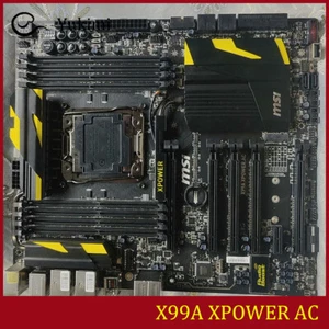 FOR MSI X99A XPOWER AC DDR4*8 LGA2011-3 128GB Intel E-ATX Motherboard Test OK - Picture 1 of 7