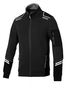 Sparco Tech Full Zip Jacket Mechanics Teamwork 6 Colors Sizes: XS-XXXL - Picture 1 of 15
