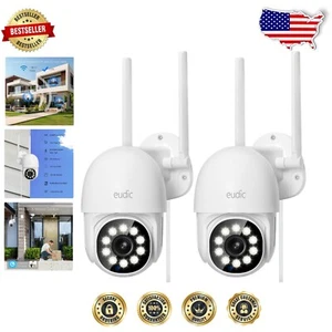 Advanced 2K Security Camera System - 3 Night Vision Modes & 360° Surveillance - Picture 1 of 10