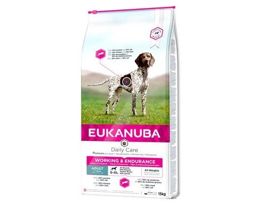 Eukanuba Daily Care Working & Endurance Adult Dog Trockenfutter Hund 15 kg - Bild 1 von 1