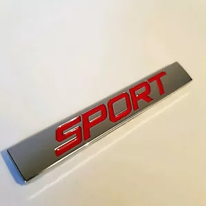 Emblema de estilo insignia deportiva de metal rojo plateado para Alfa Romeo MiTo Giulietta Spider - Imagen 1 de 5