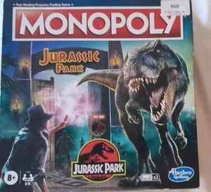 Monopoly Jurassic Park Edition Inc TRex Dinosaur Token Electronic - Picture 1 of 6