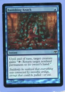MTG Banishing Knack #A Foil Eventide - Picture 1 of 2