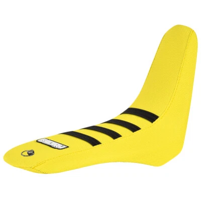 2010-2021 Cobra CX 50 JR/P3 Seat Cover By Enjoy MFG ALL YELLOW BLACK RIBS #151 - Image 1 of 4
