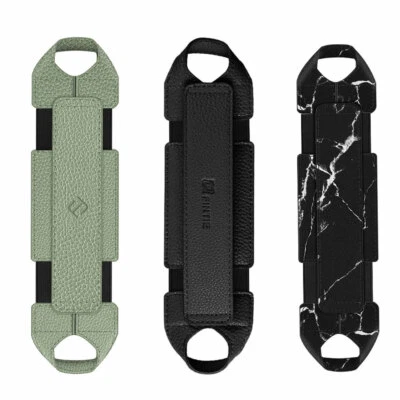 PU Leather Tablet Hand Strap Holder Swivel Handle Grip for All 9-10 Inch Tablets - Image 1 of 4