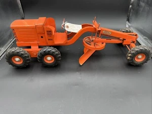 Doepke Model Toys Adams Road Grader 1948 Brilliant Orange 1st Year! - Picture 1 of 16