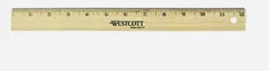 Westcott 10381 Holzlineal 12 Zoll - Bild 1 von 1