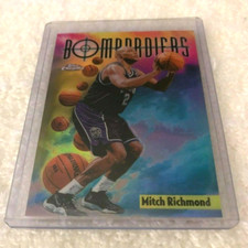 1998-99 Topps Chrome Bombardiers - Mitch Richmond - Washington Wizards- #SB7 HOF