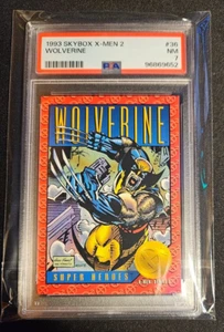 1993 Skybox X-Men Series 2 - Wolverine #36 - PSA 7 NEAR MiNT - Picture 1 of 6