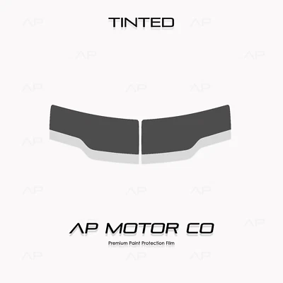 Fits Ford Flex 2009-2012 Smoke Black Headlight TPU PPF Pre-Cut Kit Gloss - Image 1 of 4