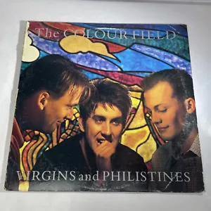 Colour Field Virgins & Philistines LP RARE VG 1980s Chrysalis Record Album - Picture 1 of 7