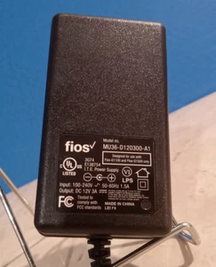 Verizon Genuine AC Adapter Fios G1100 Gateway Router 12v 3a MU36-D120300-A1 - Picture 1 of 4