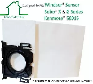 Sensor de vacío Casa Vacuums Windsor y bolsas de vacío Versamatic-Plus también Sebo (paquete de 10) - Imagen 1 de 4