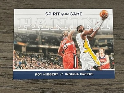 2012-13 Panini Spirit of the Game Roy Hibbert #15 Indiana Pacers  - Image 1 of 2