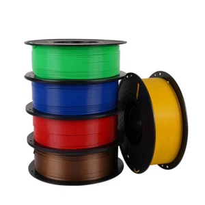 Imprimante 3D à filament PLA PETG mat 1,75 mm lot de 2 kg bobines 1 kg/2,2 lb couleur mixte - Photo 1/38