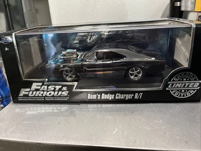 Jada Fast & Furious Dom's Dodge Charger R/T 1/24 Limited Chrome Edition - Image 1 of 4