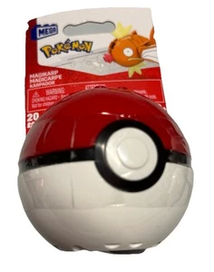 Mega Construx Pokemon Magikarp Set di Costruzioni Pokeball, Giocattolo da Costruzione - Foto 1 di 2