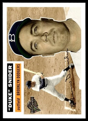 2004 Topps All-Time Fan Favorites Duke Snider Brooklyn Dodgers #120 - Image 1 of 2