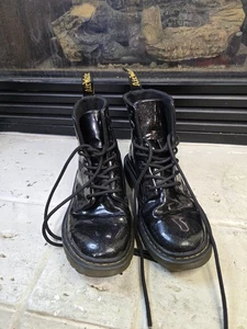 Dr. Doc Martens Luana Cosmic Glitter Damengröße 5 schwarz Kampfstiefel AW004 - Bild 1 von 16