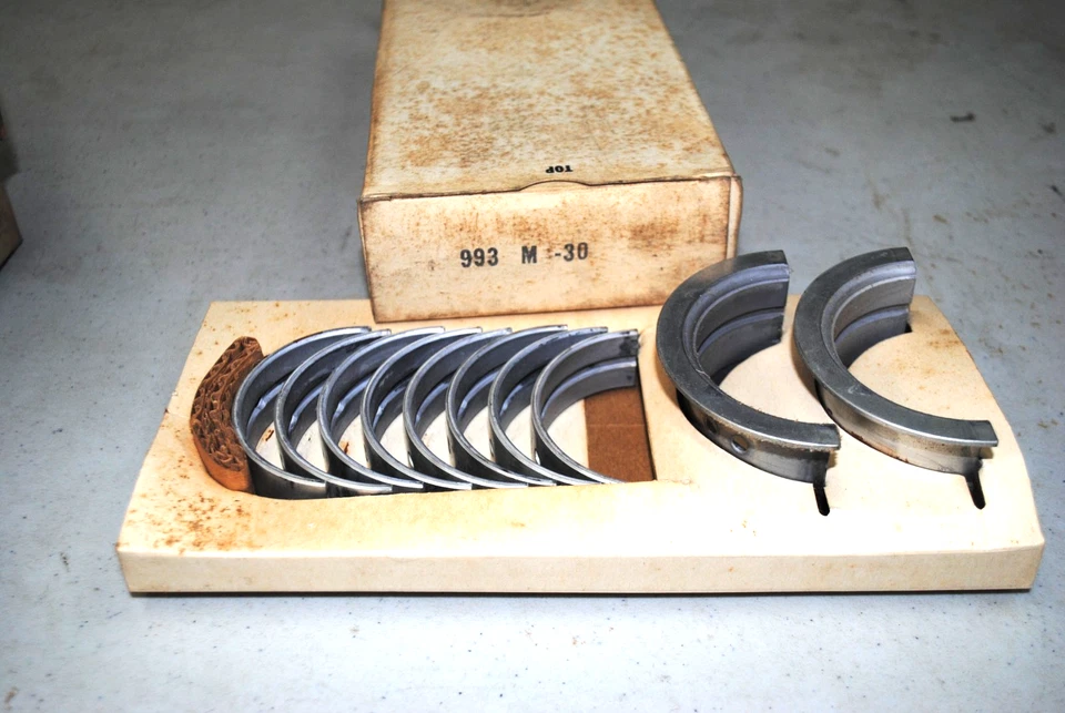 NORS 1956 57 58 59 60 61 62 CADILLAC 993M .030 JUEGO DE RODAMIENTOS PRINCIPALES con 365 390 Foto 1 de 1