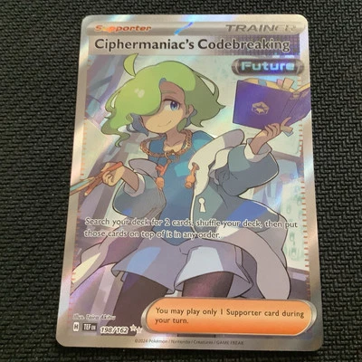 Ciphermaniac's Codebreaking 198/162 Sv05: Temporal Forces Holo - Image 1 of 4