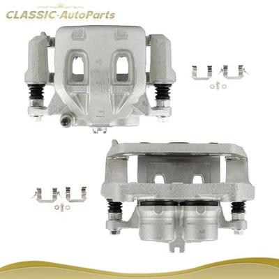 For 2006-2012 Infiniti FX35 V6 3.5L  Front Pair Brake Calipers w/ Bracket - Image 1 of 4