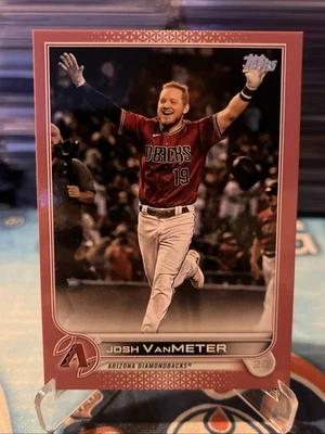 Josh Vanmeter 2022 Topps Series 2 Mothers Day Pink /50 534 Dbacks - Image 1 of 2
