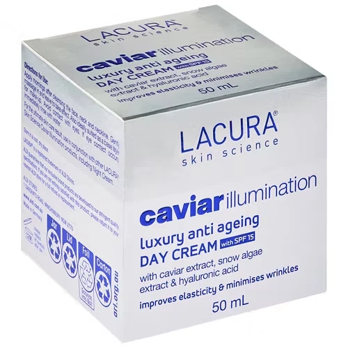 Lacura Caviar Skin Science Illumination Anti Ageing Day Cream Face Aldi 50ml - image 1 of 3