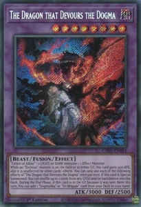The Dragon that Devours the Dogma (Sealed) - CH01-EN041 - NM - Secret Rare - 1st - Picture 1 of 1