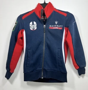 Maserati Corse Softshell Racing Full Zip Sweatshirt Jacke Jungen Gr. 8 Jahre  - Bild 1 von 10
