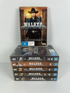 Walker Texas Ranger Complete Seasons 1-6 DVD Region 4 Chuck Norris VGC Region 4 - Picture 1 of 6