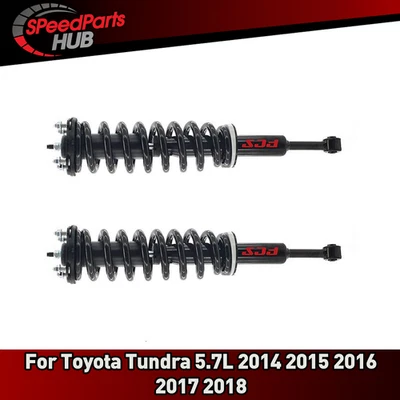 2 FCS 前减震线圈弹簧组件适用于丰田坦德拉 4.7L 2007-2009 — 第 1/4 张图片