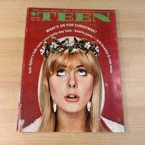 TEEN Magazine July 1965 Beatles Radios Hairdos Fashion Bob Dylan Advertising - Foto 1 di 7
